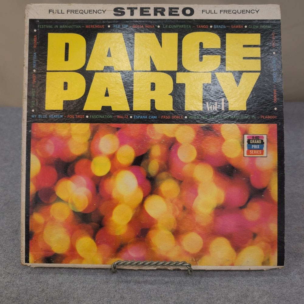 Sutton Dance‎ Party Just For You Vinyl LP Record SU-320 Hi-Fidelity 33 RPM